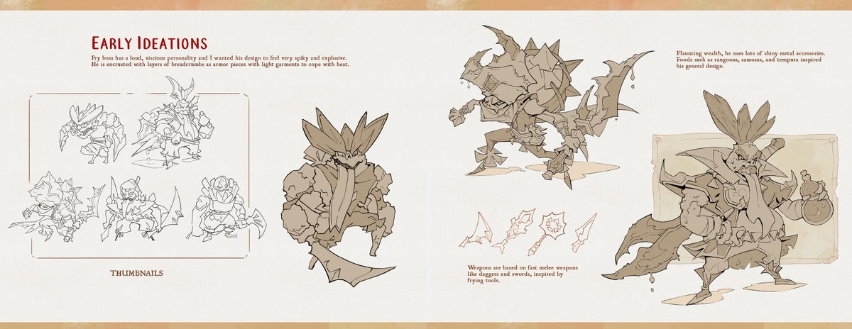 2/2 The dried monk + Character sketches and explorations!