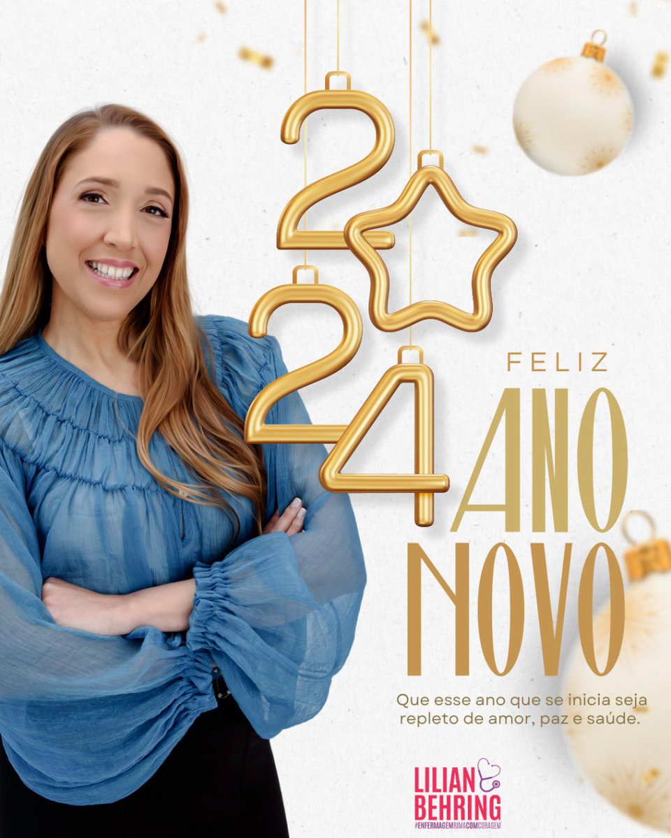 LilianBehring's tweet photo. Que o Ano Novo traga valorização para a saúde! https://t.co/Q2jQ1YZ45e
