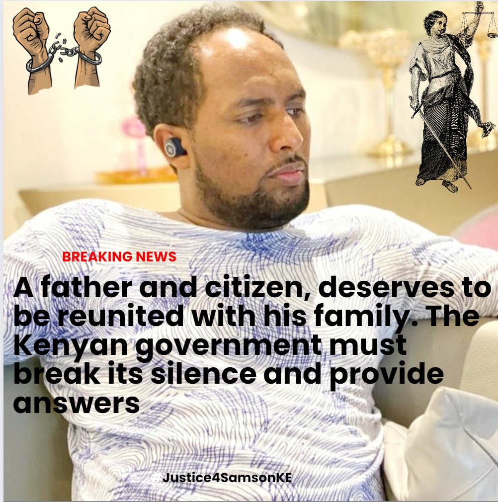 SeidEscobar's tweet photo. As we mark two years since Samson Teklemichael's disappearance in Nairobi, the lack of progress in the investigation is disheartening. Kenya, it's time for accountability. #Justice4SamsonKE @DCI_Kenya @WilliamsRuto https://t.co/nBkZGqFhoY