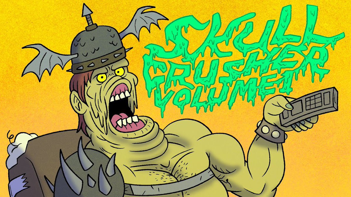 SKULLCRUSHER VOLUME 1 IS OUT NOW

youtu.be/fTGJrApza40?si…

WATCH SOME TOONS BEFORE THE BALL DROPS