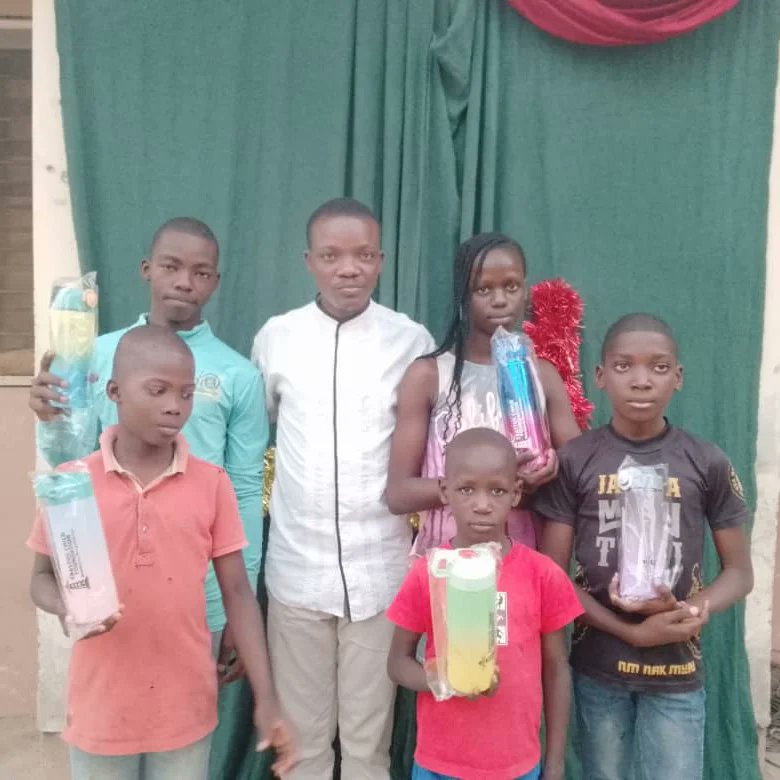 ErastusChild's tweet photo. One more before the year runs out, It's been a fulfilling year and We at the Erastus Child Foundation want to Especially say a very Big Thank You to God for all his unfailing strength to carryout every plan we made https://t.co/3UGffbDaAz