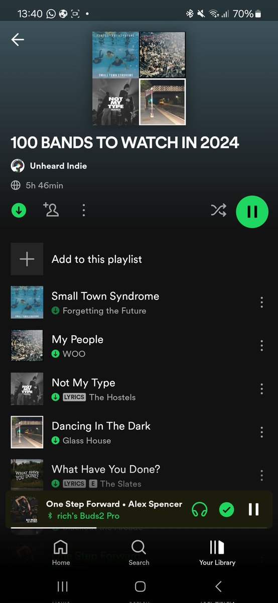 Unheard Indie Podcast (@unheardindie) on Twitter photo 100 Bands/Artists to watch in 2024 👀💣💣💣💥💥💥 *Max 20k listeners
<a href="/forgetting_the/">Forgetting The Future</a> <a href="/The_Hostels/">The Hostels</a>
<a href="/BandGlassHouse/">Glass House</a> <a href="/_TheSlates/">The Slates</a>
<a href="/alexspencerUK/">Alex Spencer</a> <a href="/candidcov/">CANDID</a>
<a href="/VENUSGRRRLS/">VENUS GRRRLS</a> <a href="/RosaCaelum/">Rosa Caelum</a>
<a href="/Lockin_Band/">LOCK-IN</a> <a href="/roomdband/">Room D</a>
<a href="/ROLLA2020/">ROLLA</a> <a href="/TheHilderBand/">The Hilder</a>
<a href="/SyftaBand/">Syfta</a> <a href="/LissyTaylor17/">LISSY TAYLOR</a>
open.spotify.com/playlist/56jkX… 100 Bands/Artists to watch in 2024 👀💣💣💣💥💥💥 *Max 20k listeners
<a href="/forgetting_the/">Forgetting The Future</a> <a href="/The_Hostels/">The Hostels</a>
<a href="/BandGlassHouse/">Glass House</a> <a href="/_TheSlates/">The Slates</a>
<a href="/alexspencerUK/">Alex Spencer</a> <a href="/candidcov/">CANDID</a>
<a href="/VENUSGRRRLS/">VENUS GRRRLS</a> <a href="/RosaCaelum/">Rosa Caelum</a>
<a href="/Lockin_Band/">LOCK-IN</a> <a href="/roomdband/">Room D</a>
<a href="/ROLLA2020/">ROLLA</a> <a href="/TheHilderBand/">The Hilder</a>
<a href="/SyftaBand/">Syfta</a> <a href="/LissyTaylor17/">LISSY TAYLOR</a>
open.spotify.com/playlist/56jkX…