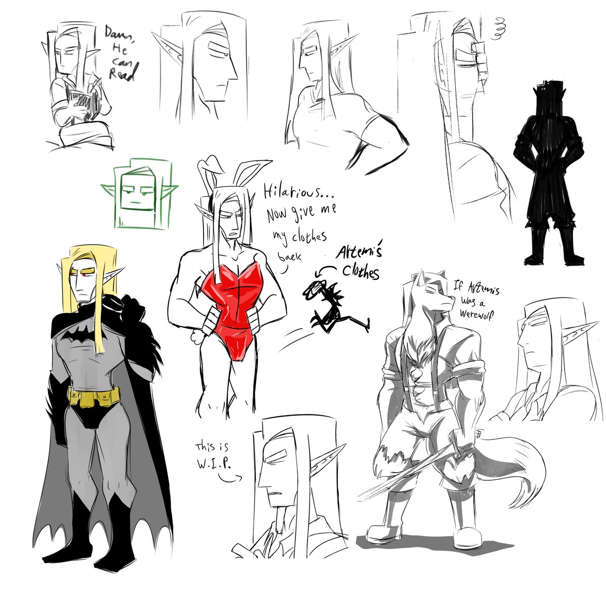 Oki I needed to take a break from work today so I just drew a