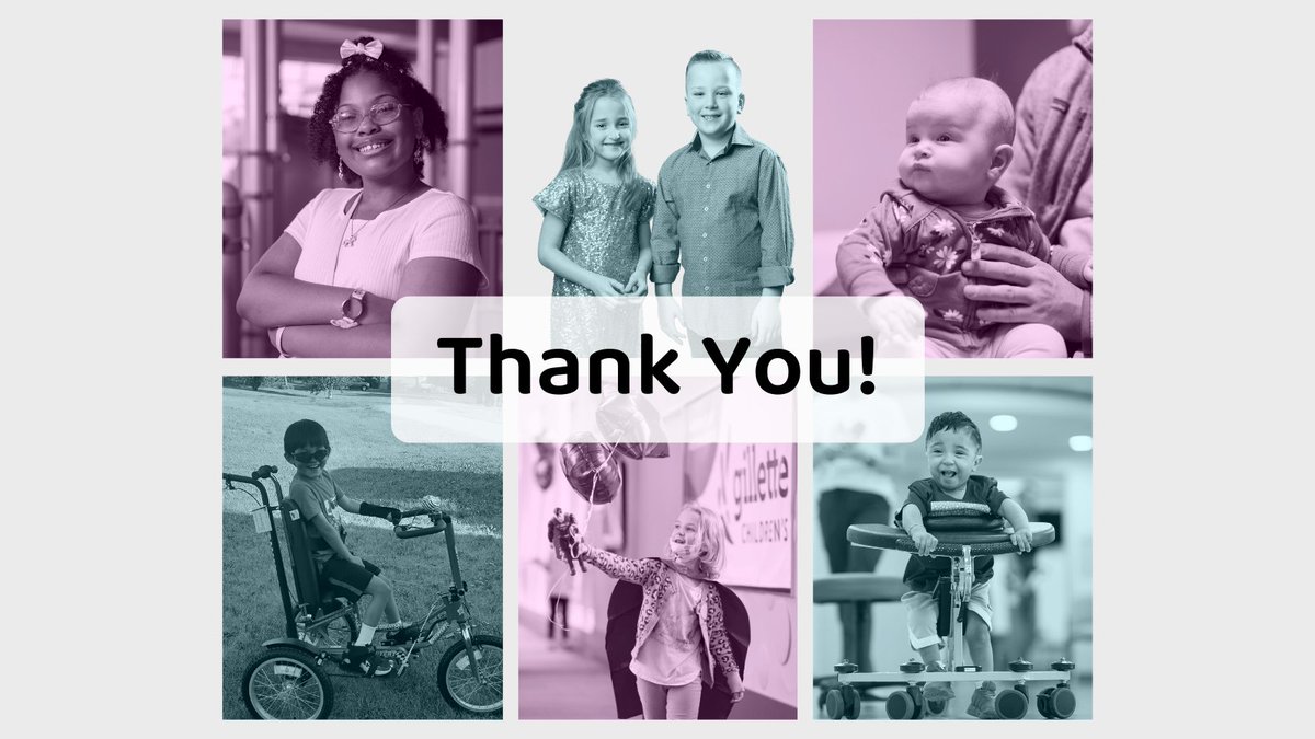 As we reflect on the past year, thank you for all the ways you supported Gillette Children’s in 2023. Your donations ensure that every child is able to create their own story.