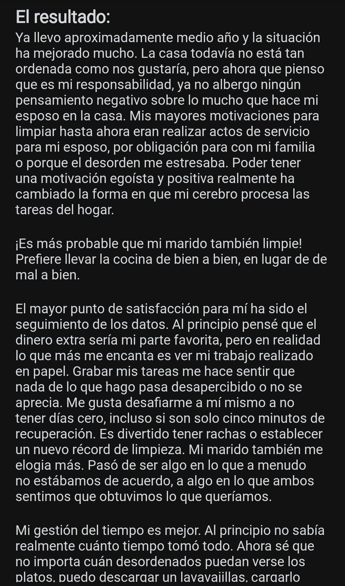 BimagoElCinico's tweet photo. Esposa decide cobrar $1 por hora por limpiar su propia casa. Descubre que el trabajo doméstico en realidad no es duro, sino que ella era desorganizada. Con planificación y organización, cuidar de dos hijos y su casa se volvió un juego. https://t.co/NPHmkwZ0Bv