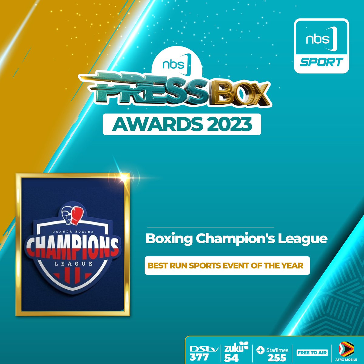 Hard &amp; smart work , consistency and never giving up has led into winning the award for the best Run sports event of the year 2023 <a href="/NBSportUg/">NBS Sport</a> <a href="/IBA_Boxing/">IBA</a> @duncan_itg <a href="/insidethegames/">insidethegames</a> <a href="/Kremlev_U/">Umar Kremlev</a>
