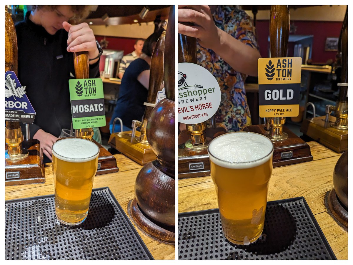 It's a very happy New Year at The Jolly Brewmaster, Cheltenham.