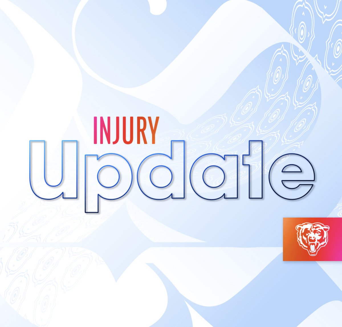 #Bears injury update: DB Jaylon Johnson (shoulder) is questionable to return.