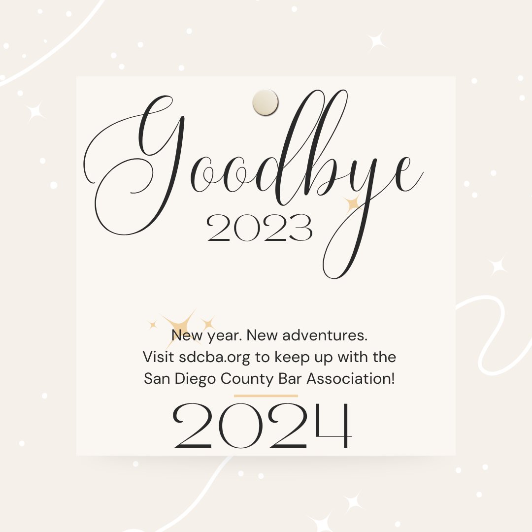 San Diego County Bar tweet media