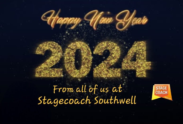 We would like to wish all our Stagecoach Southwell families, old & new, past & present a very Happy New Year 🥳 #StagecoachSouthwell #TeamSouthwell #Makingmemories #Dance #Sing #Act #thestagecoachway #thatstagecoachfeeling #makingnewfriends #PerformingArts #Creativecourageforlife