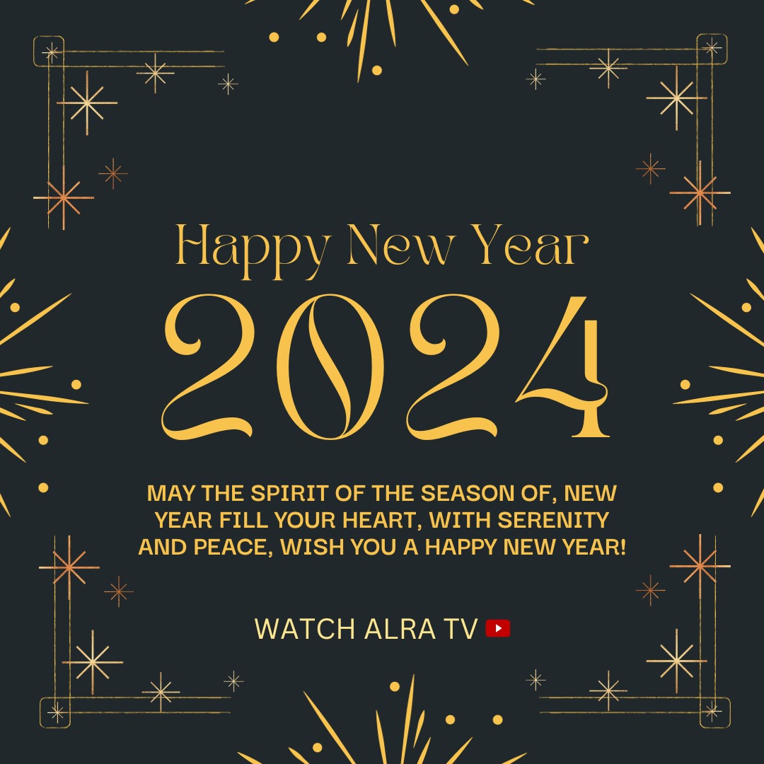 May this new year bring warmth, love, and light to guide your path to a positive destination. Wishing everyone a very Happy New Year from #ALRATV #HappyNewYear2024 #ZeeNuNew #party #celebration #Top2000