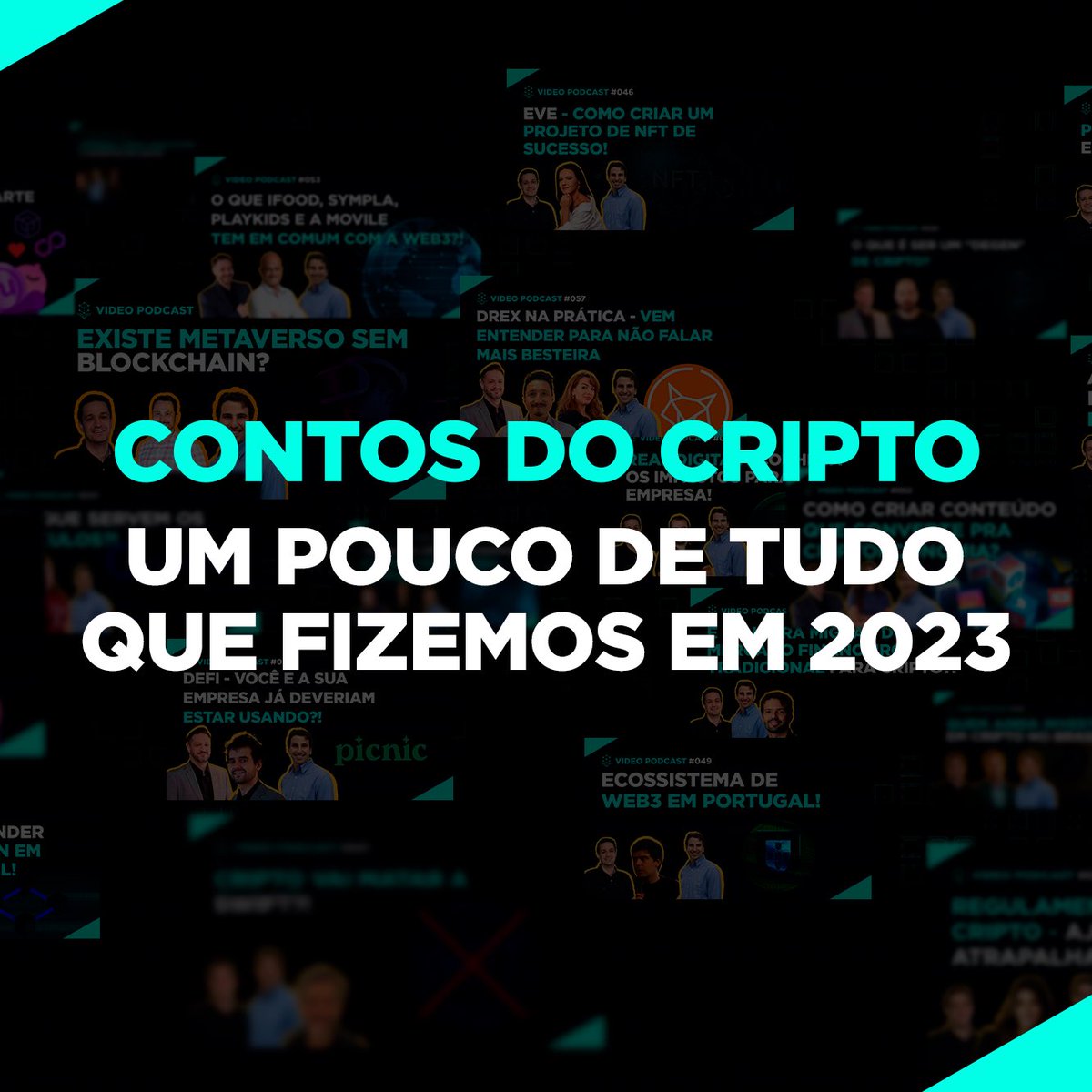 Esse foi um ano de muitos altos e baixos pra #Cripto, mas um ano incrível pro #CdC. 

Que 2024 seja um ano ainda melhor pra Cripto, pro CdC e pra todos nós. 

Separamos uma lista de tudo que fizemos esse ano: 

open.substack.com/pub/contosdocr…

#Retrospectiva2023

<a href="/EstevaoRizzo/">Ξstevão Rizzo</a> <a href="/kenaum/">Kenneth Corrêa</a>
