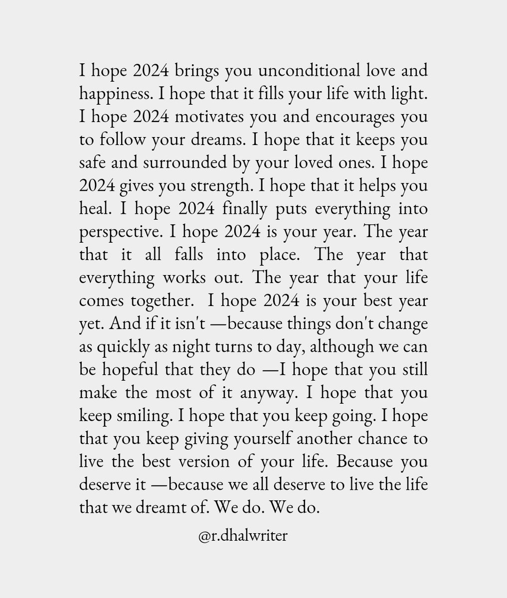 rdhalwriter's tweet image. Happy New Year xx