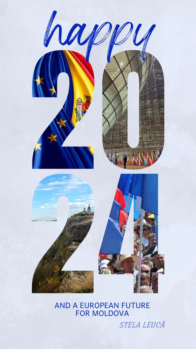 Thank you, 2023, for great opportunities to make Moldova a better place! 2024 - I'm sure we can do even better! The best is yet to come - Happy New Year!