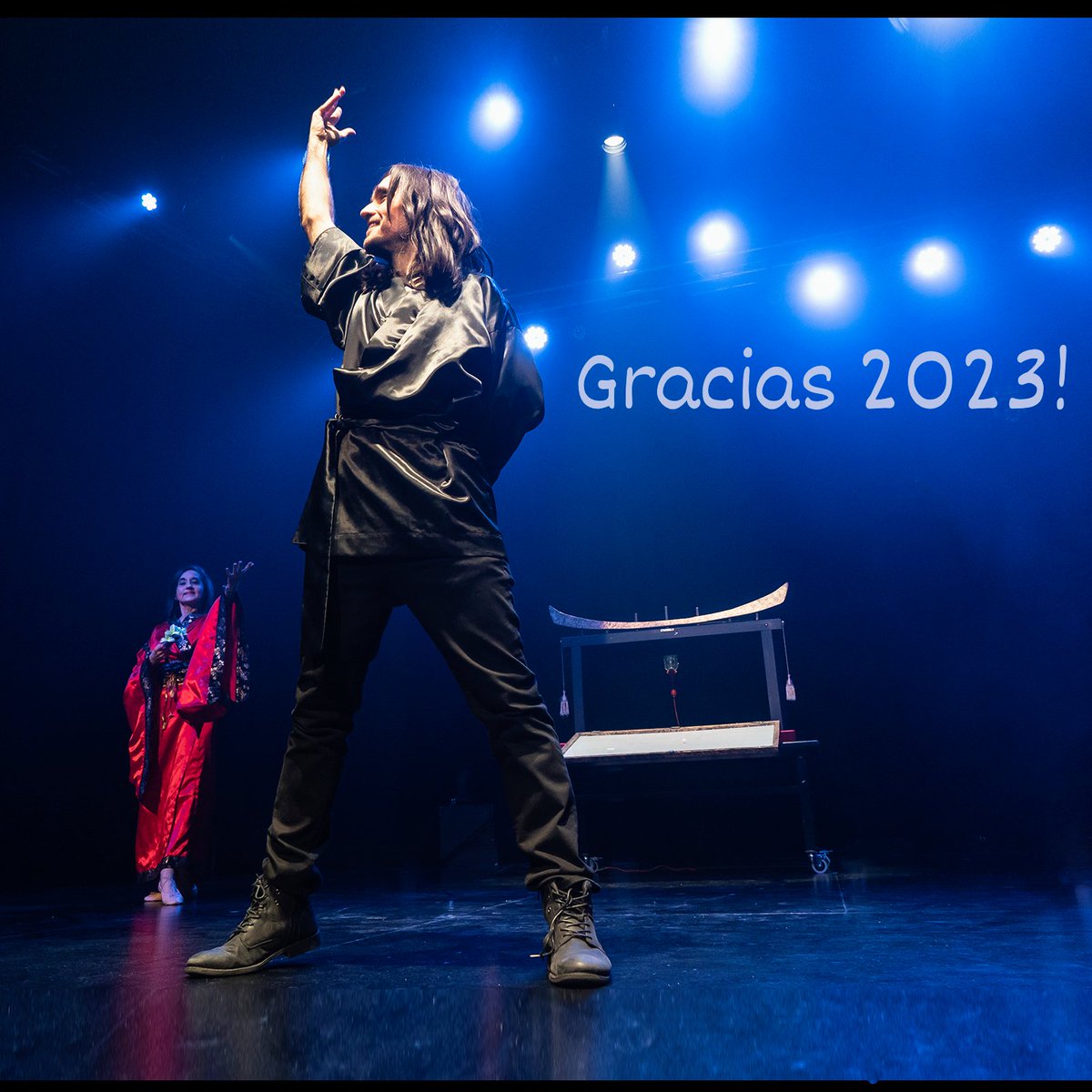 Edamagic's tweet image. Feliz de  haber estado un año más viviendo mi pasión sobre los escenarios. Gracias  a todos los que lo habéis hecho posible. A por 2024! 😊🔥🔥🔥