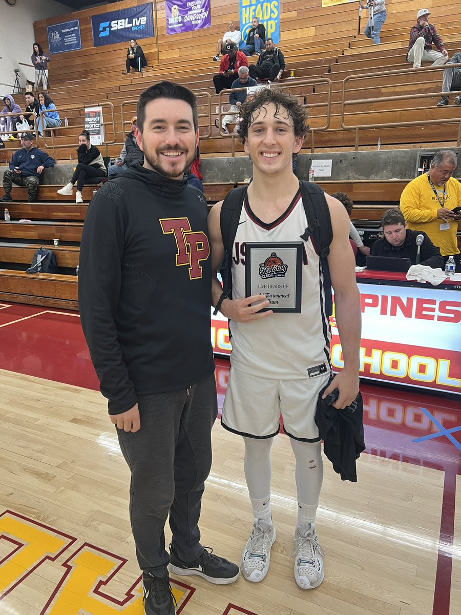 Congratulations to Aidan Fowler from JSerra on being named to the All-Tournament Team.