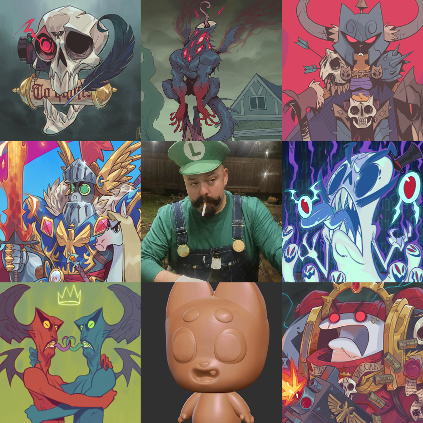 Happy New Year! Muchos thank yous to all of you who made it a great one! 🎩👻

#artvsartist2023 #artvsartist #artvsartists2023