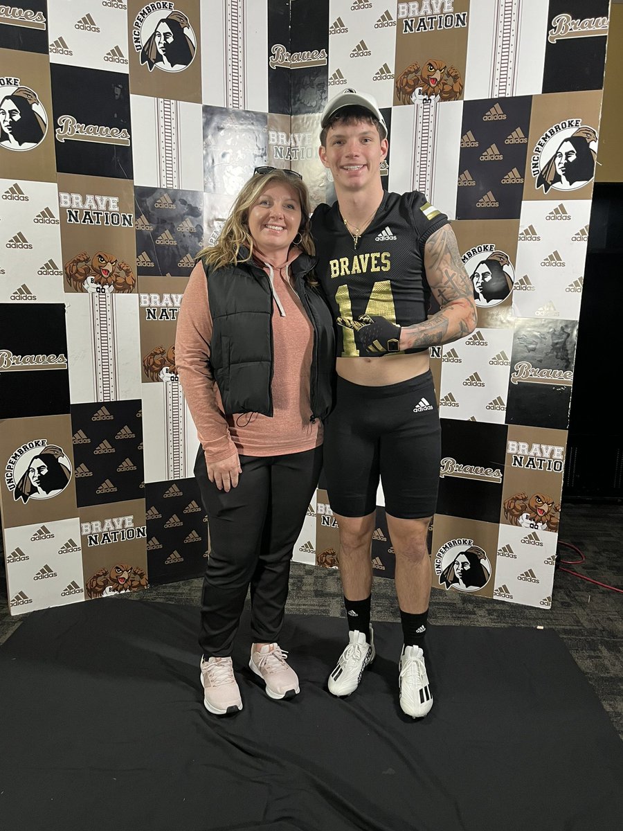 LandonZeigler's tweet photo. I had a great visit to UNC Pemrboke! I would like to thank @Coach_JWheeler for having me! https://t.co/KRJyFqk4f7