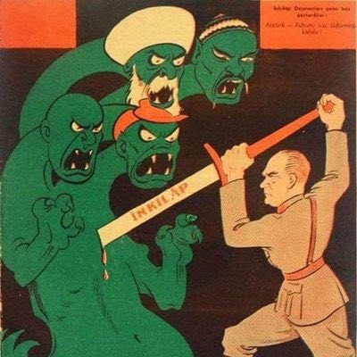 Yeni yıla böyle İnkılap kılıcı gibi girin. İyi seneler.