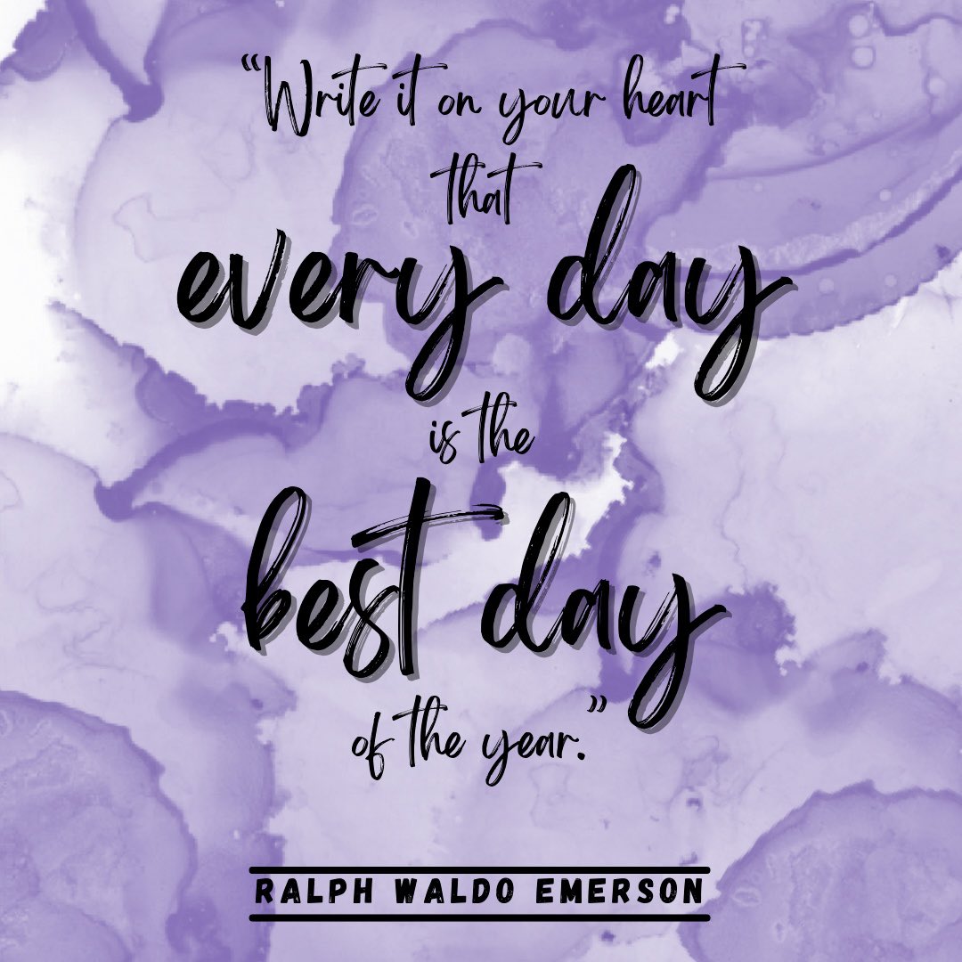 “Write it on your heart that every day is the best day of the year.” A yearly reminder, that no matter what your 2023 story was, we have blessings around us to find and be grateful for. Wishing you and yours a Happy New Year! 😄🎉

#HappyNewYear #ThankYou2023 #HereComes2024