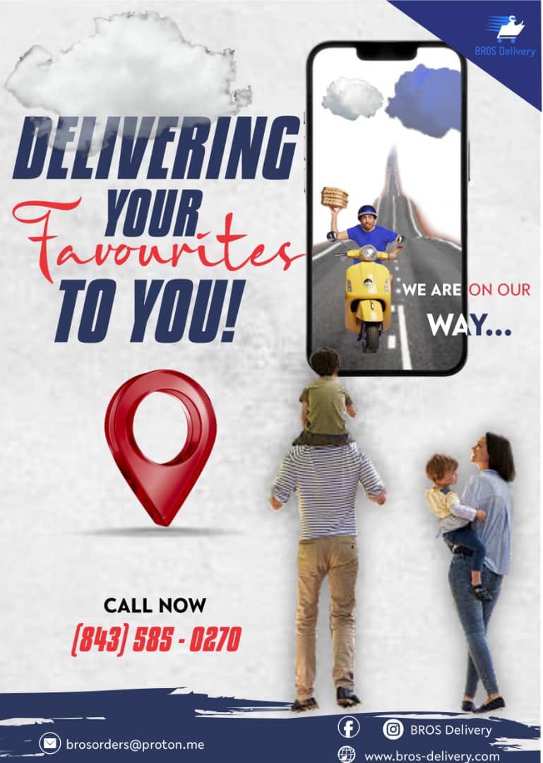 BrosSc55348's tweet photo. Here’s to a productive 2024! BROS Delivery has got you covered for all your food delivery needs🎊 https://t.co/v7Quhe1KVm