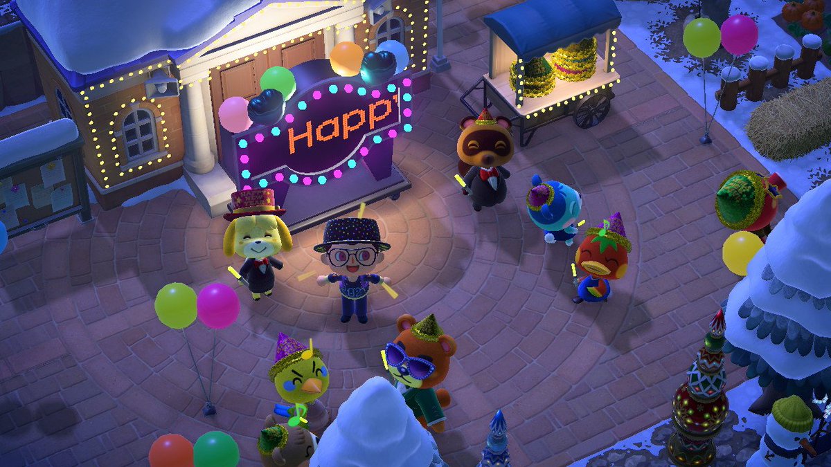 gaels_home's tweet photo. #ACNHWinterChallenge Day 31! NYE! Goodbye Last Year! Hello New Year!

#AnimalCrossingNewHorizons #ACNH #AnimalCrossing #HappyNewYear https://t.co/z0RoV3R8jD