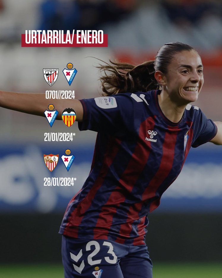 𝕁𝕒𝕟𝕦𝕒𝕣𝕪 🆚 @AthleticClubFem 🆚 @VCF_Femenino 🆚 @SevillaFC_Fem #BetiArmaginak⚔