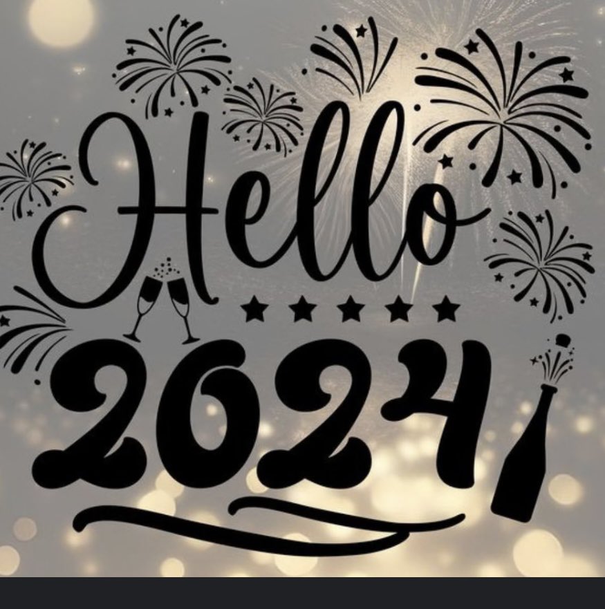 Happy New Year everyone!! Many blessings for 2024!!