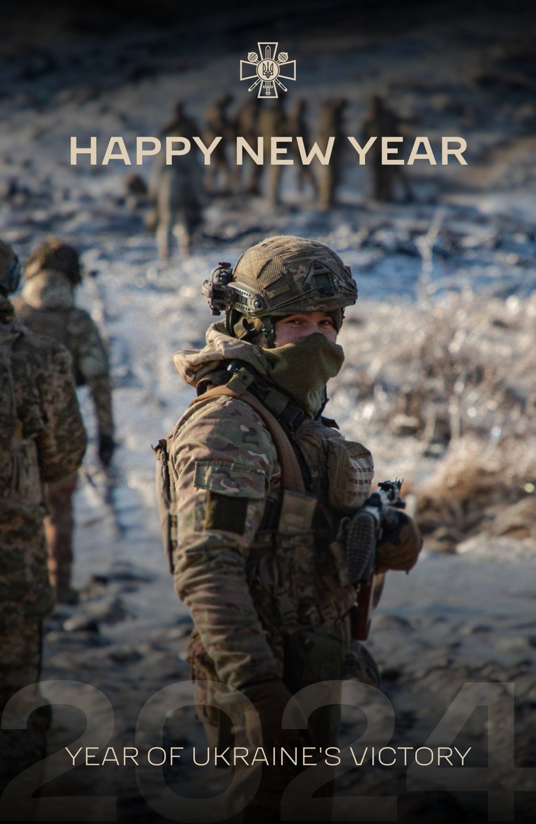 Happy New Year!

The biggest wish for 2024 is Ukraine’s Victory!

Every day our brave warriors bring this day closer. We are grateful to everyone who #StandWithUkraine.

Together, we are stronger!