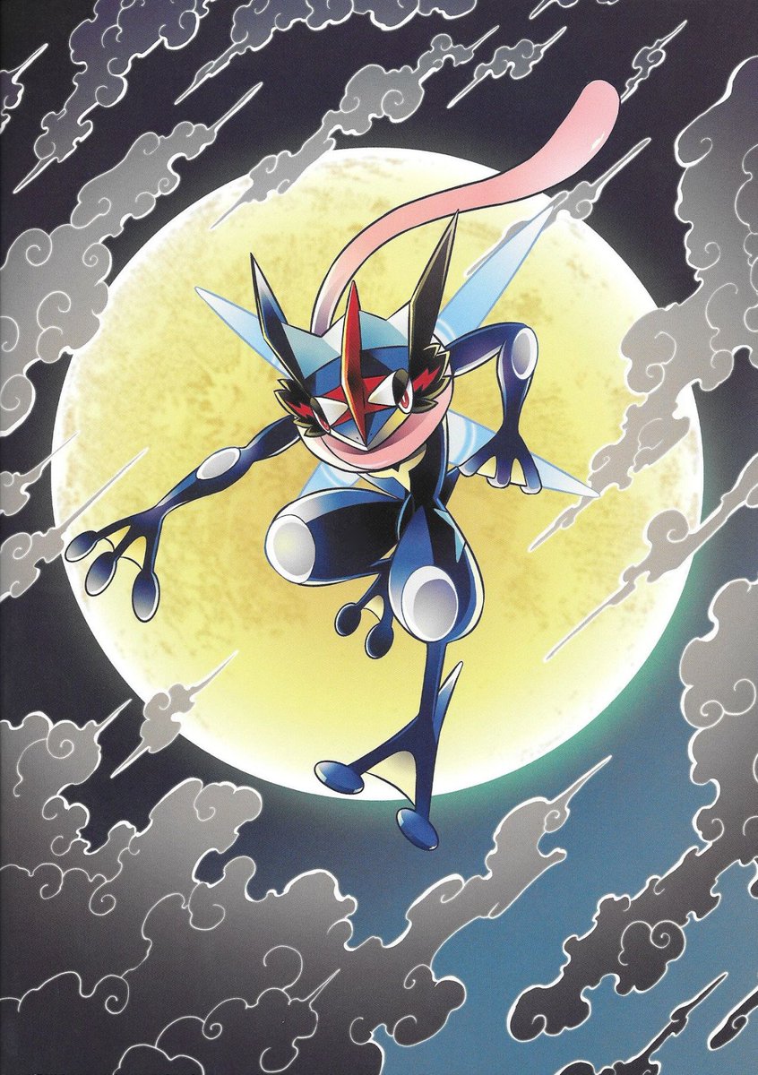 PokeliYT's tweet image. I don&apos;t give up!🌕☁️🥷
&quot;Gekkouga&quot; ゲッコウガ