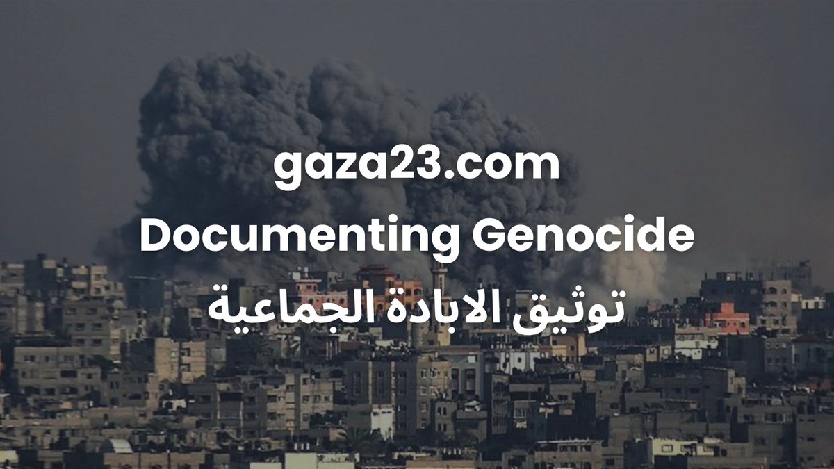 MaenHouseh's tweet photo. This is the Genocide

30,034 Killed  
11,833 Children 
6,009 Women  
58,313 Injured  
1.9 million displaced 
67,214 Home completely destroyed  
178,600 Home partially destroyed  

3,420 Kidnaped  

Then they say "voluntary migration"!!