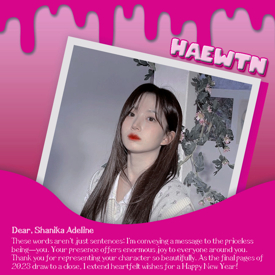 LastPage2023's tweet photo. ฅ ̳͒•ˑ̫• ̳͒ฅ♡ Before 2023 comes to a close, allow us to send you this messages ⋆˙⟡ ♡

@vaewon @haewtn @NMlXXLlLY @Baeyia https://t.co/lnbmuMPnJo