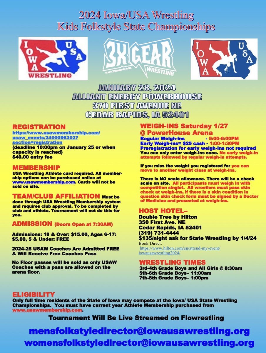 Iowa/USA Wrestling tweet media