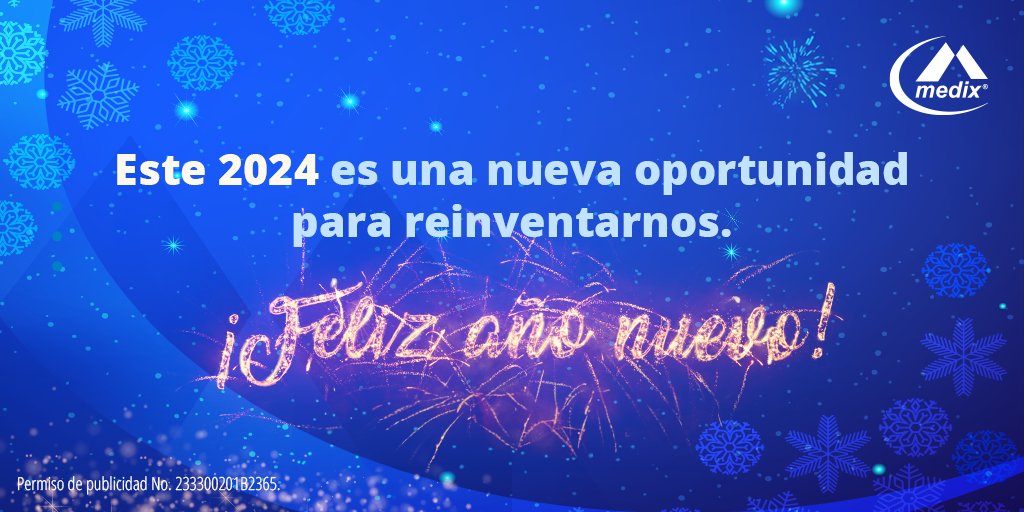 MedixMexico's tweet photo. ¡Gracias por acompañarnos un año más! Vamos a seguir esforzándonos para ser un referente en el cuidado de la salud de los mexicanos. ✨⭐ #OrgulloDeSerMedix® https://t.co/M20sjc5ruV