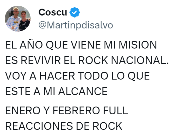 porquetendencia's tweet photo. "Coscu":
Por tweets que publicó @Martinpdisalvo https://t.co/vGBXZg1vIK