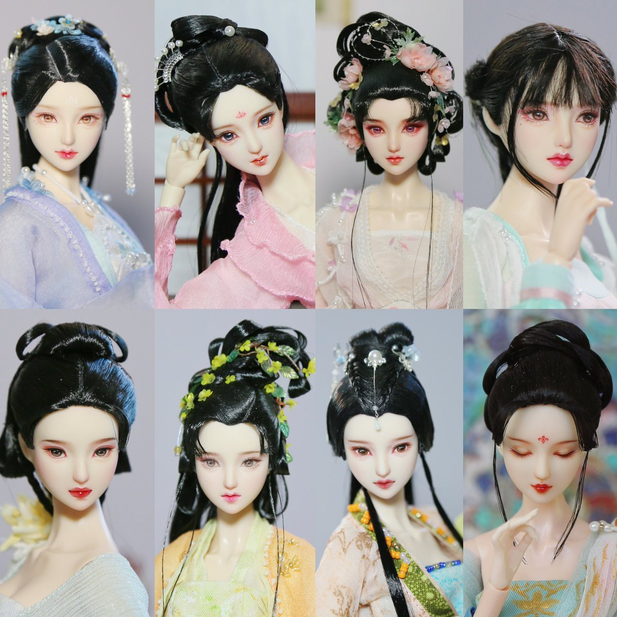 stellatan0107's tweet photo. 2023 Chinese Traditional Style ob27 dolls #ob27 #obitsu27 #bedoll #古风娃娃 https://t.co/i1GZxM1u4N