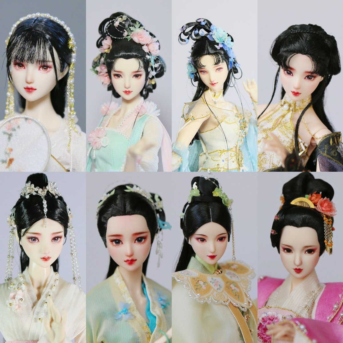 stellatan0107's tweet photo. 2023 Chinese Traditional Style ob27 dolls #ob27 #obitsu27 #bedoll #古风娃娃 https://t.co/i1GZxM1u4N