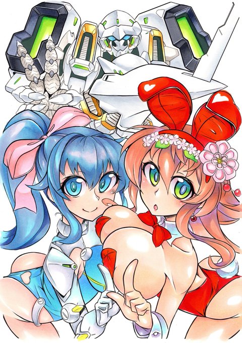 フォロワー2000突破記念絵がこれなんだが、3000突破記念絵はこのキャラにドラゴン的衣装着せる?もしくはノーマル衣装? 