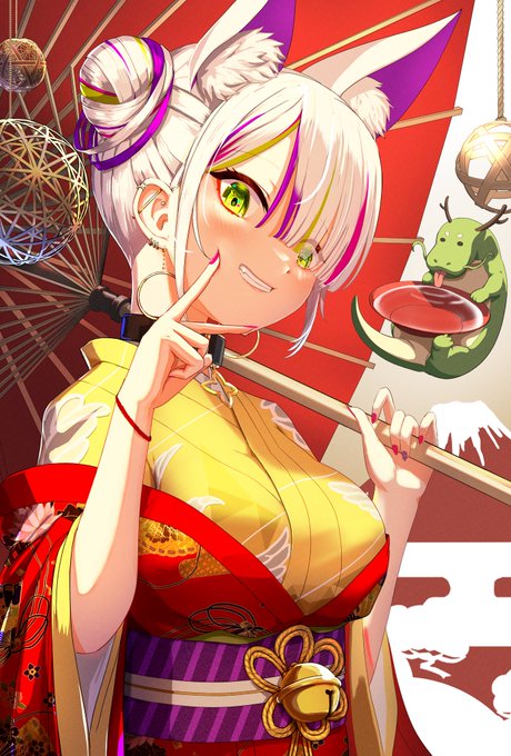 あけましておめでとうございます🌅  2024年も活動がんばるぞっ!!!!!  お前らちゃんと応援してよな〜!✌️  イラスト @NAMCOOo