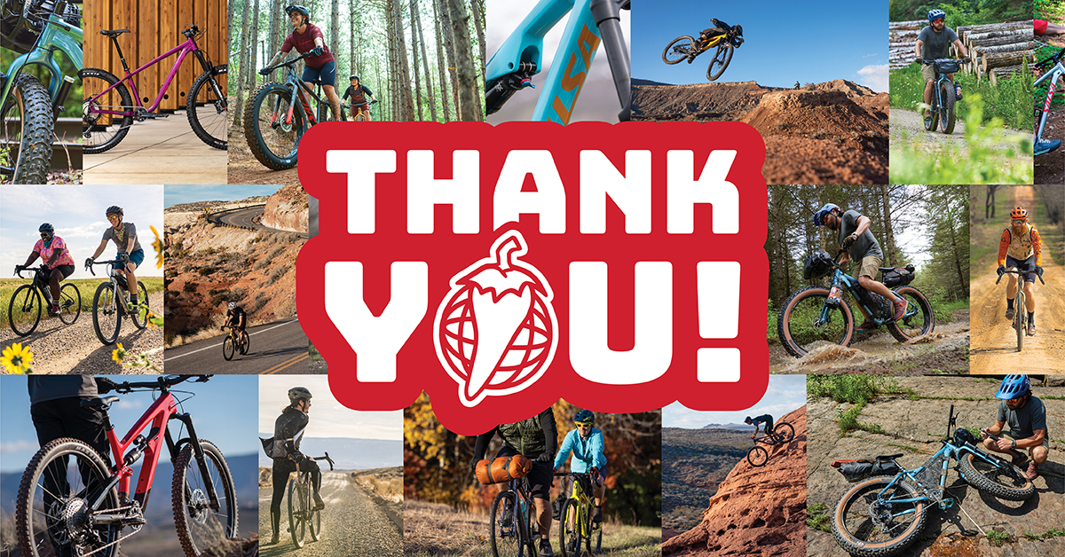 As we reflect on a year well-ridden, we want to thank YOU for sharing your photos, videos, stories, and stoke with us every single day. What will your Adventure by Bike be in 2024? #SalsaCycles #AdventureByBike