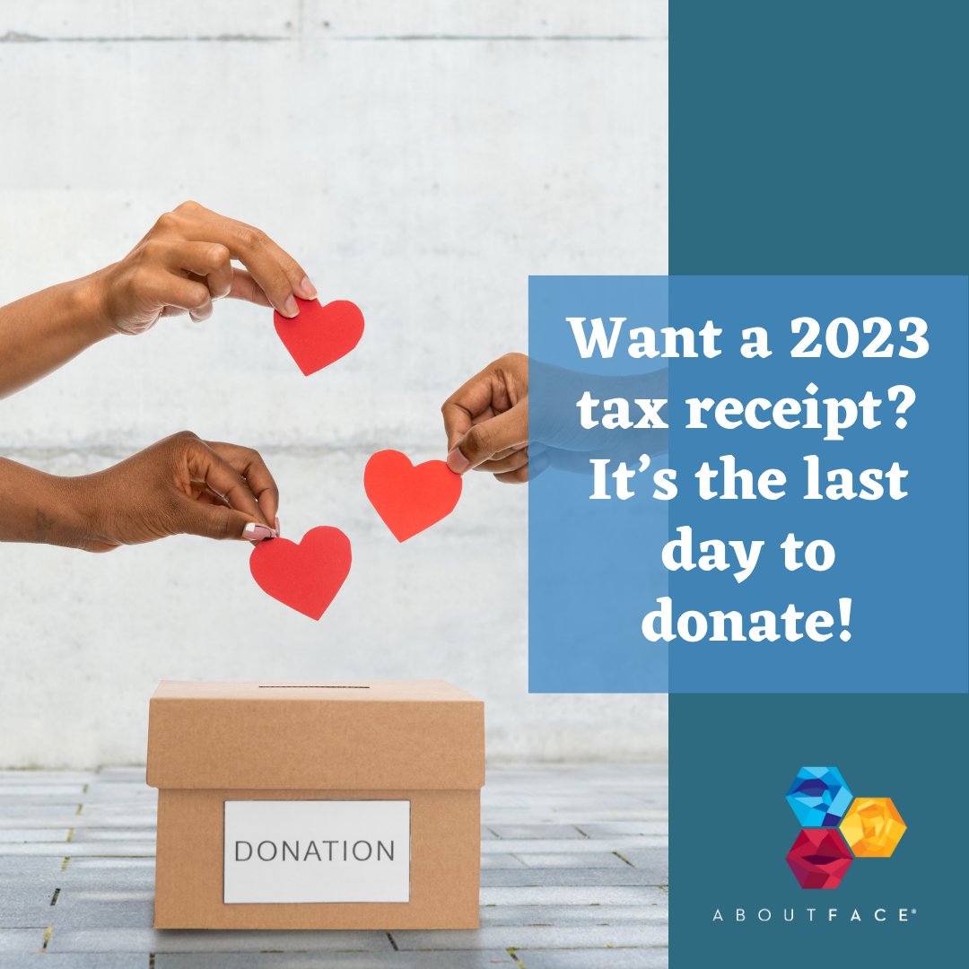 The new year is almost here, but you still have time to donate and get a 2023 tax receipt! bit.ly/2ZlGfvF. #NewYear