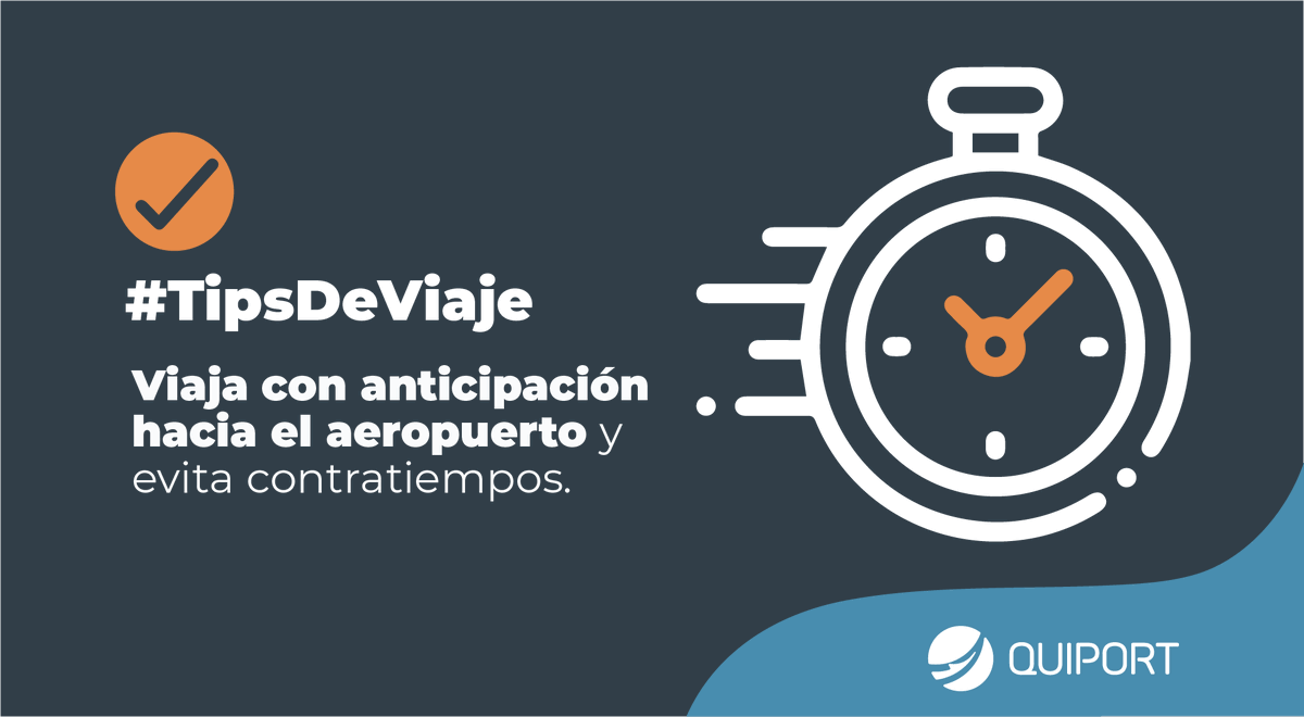 AeropuertoUIO's tweet image. ⚠️✈️
En esta temporada alta, dirígete con anticipación hacia el #AeropuertoUIO y evita contratiempos.
Te recomendamos llegar con 3 horas de anticipación para vuelos internacionales y 2 horas para vuelos nacionales.
#TipsDeViaje