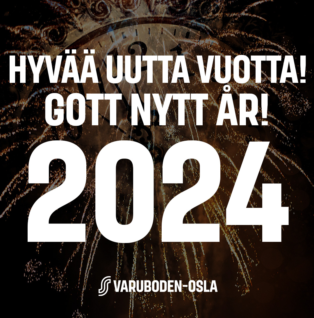 VarubodenOsla's tweet photo. Mikä vuosi meillä olikaan! Varuboden-Osla toivottaa kaikille onnellista ja menestyksekästä vuotta 2024. 🤩🥂🎆🎉 
 
Vilket år det har varit! Varuboden-Osla önskar alla ett gott och framgångsrikt år 2024. 🤩🥂🎆🎉 

#varubodenosla https://t.co/FoUdW1HQaF