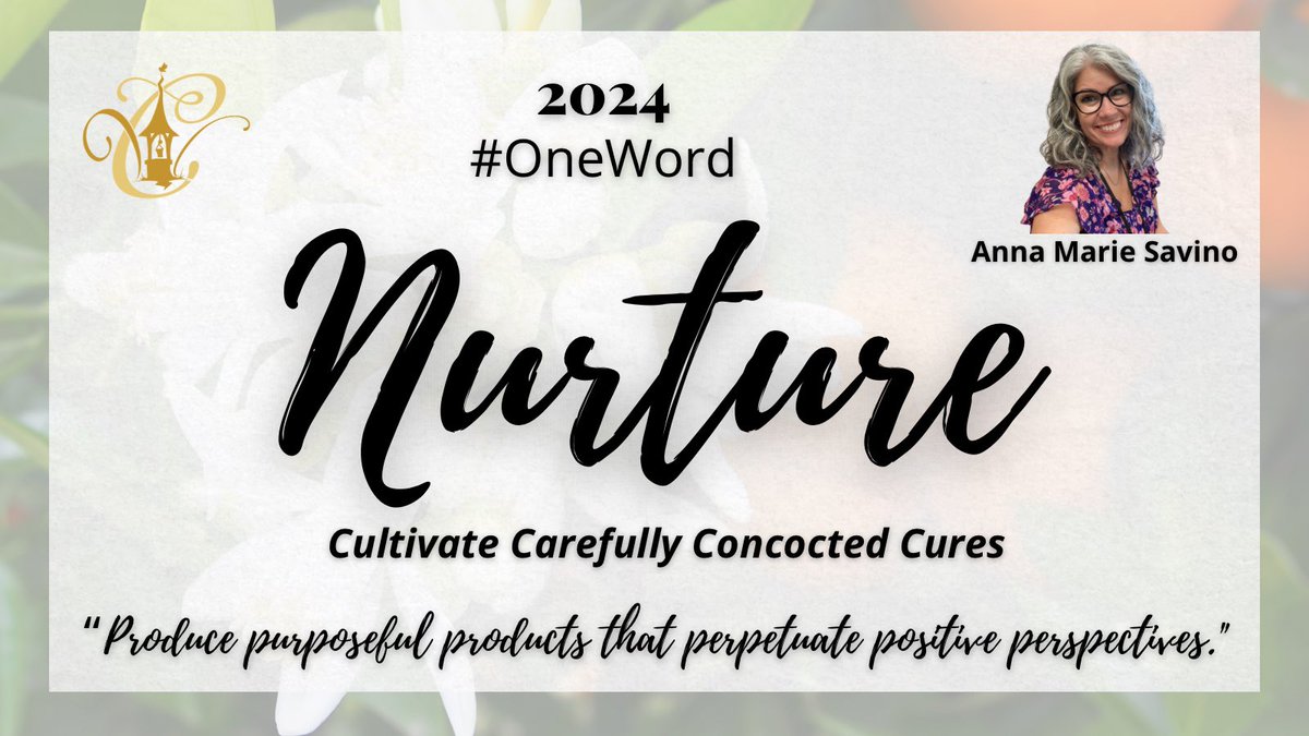 When life needs healing, I can either ignore it or do something about it. I choose to nurture. Here’s to a healing year! 💕 #OneWord2024 #OneWord