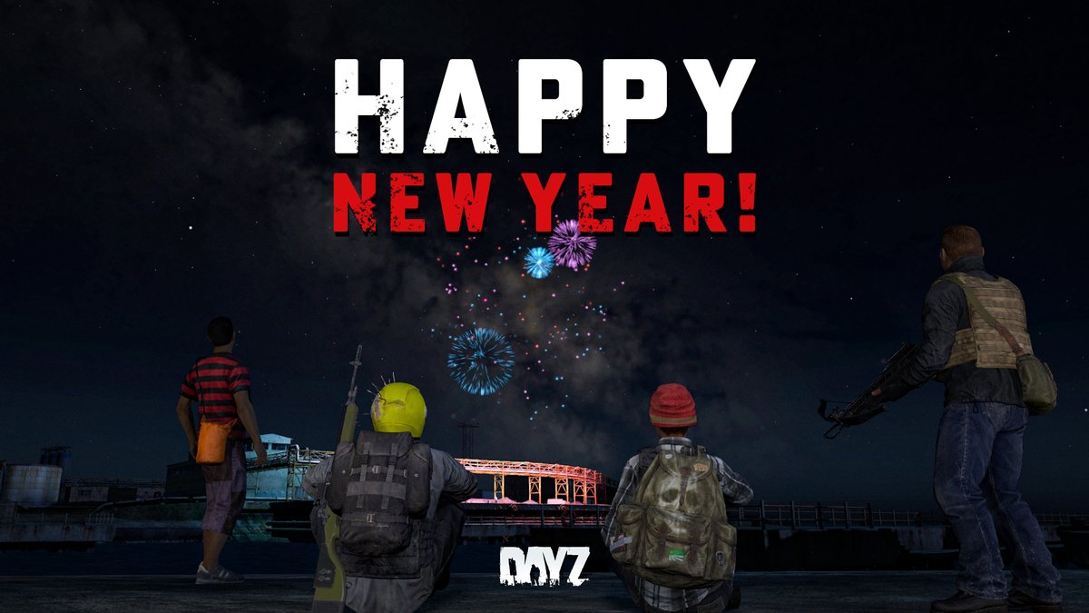 DayZ's tweet image. 🌟Happy New Year, Survivors! 🎉
Celebrating a decade of survival and friendship! Here's to more journeys, conquered challenges, and unforgettable moments. Thank you for being part of our incredible community. 
May 2024 bring you joy, prosperity, and epic #DayZ adventures! 🍾