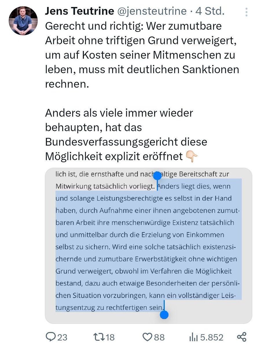 Um zu verstehen, was diese Passage im HartzIV-Urteil bedeutet, muss man sich den Entscheidungskontext ansehen. Das BVerfG hielt das bisherige System der Arbeitsförderung durch Jobcenter nicht für ausreichend, um diese 'zumutbare, existenzsichernde Arbeit' rechtswirksam anzubieten