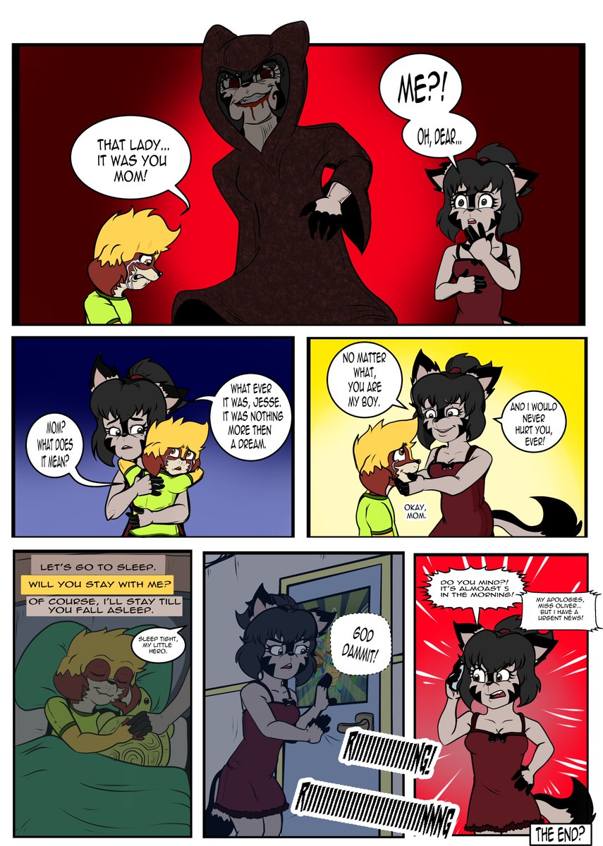 Northcrest Files     
-        
Nightmare  Page 7
-     
#indiecomic #webcomic #anthrotwitter #ArtistOnTwitter #furryart
<a href="/ArtOfWebcomics/">⭐ArtOfWebcomics! 🐬100% Webcomics & Good Vibes★</a> <a href="/WebcomicFactory/">The Webcomic Factory</a>
<a href="/WebComicNetwork/">WebComicNetwork</a> @DiscoverComics <a href="/WebcomicsMojo/">Webcomics Mojo 100% Webcomics Timeline by AOW!</a> <a href="/CollectHeroes/">Collective of Heroes</a>