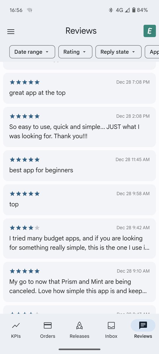 One thing I learned making products is that user reviews are a double edged sword: people are often harsh but when your product is useful, people will recognize it.
This is what my phone notifications were filled with during Xmas, and it's a nice way of ending the year 🙏