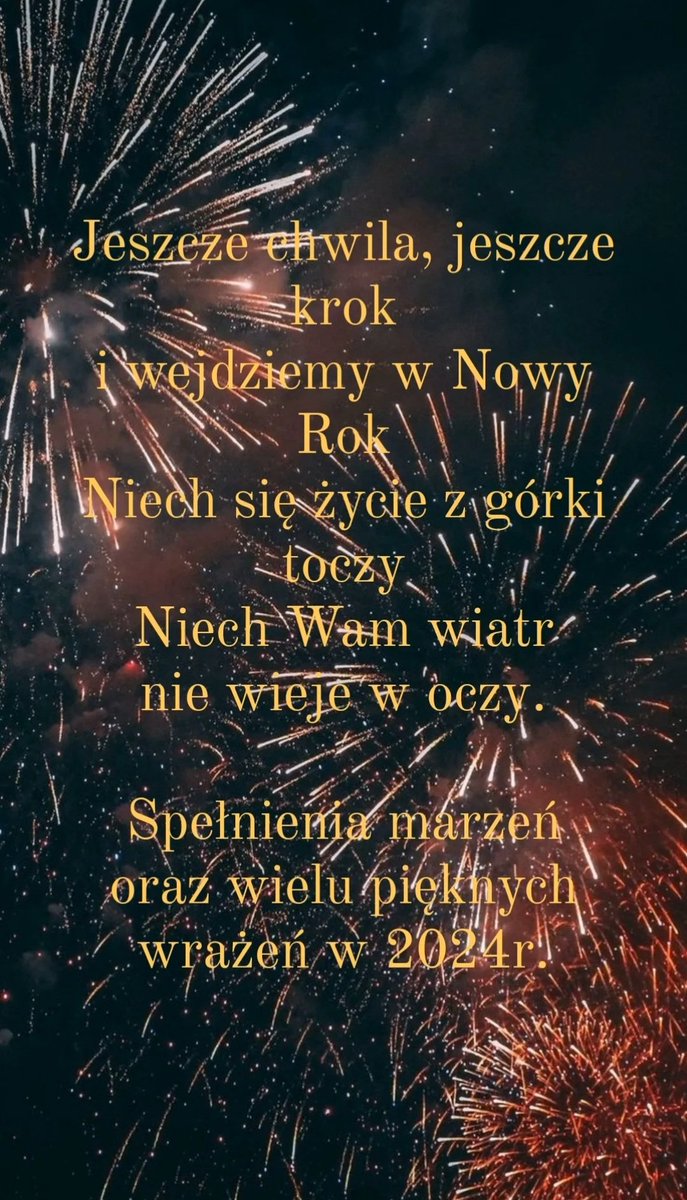 Szczęśliwego Nowego Roku🥂
#sylwester #NowyRok2024 #NewYear2024