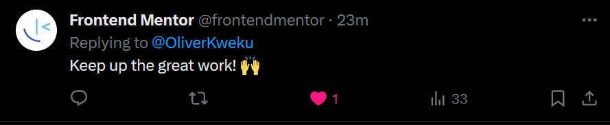 lezcanotech's tweet image. What a way to end 2023!!! 
@frontendmentor #developers #frontenddevelopers